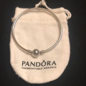 Pandora Medium Iconic Bangle 7.1"